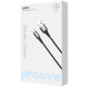 Кабель Proove WireX USB to Type-C 3A (1m) black 2003000238730 6901113544860