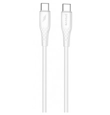 Кабель Proove GridLine Type-C to Type-C 60W (1m) white 2003000238815 6901115871902