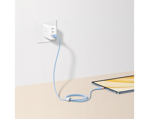 Кабель Baseus Discolor Series Fast Charging Type-C 100W (1m) blue 2003000197860 6932172668167