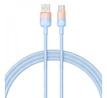 Кабель Baseus Discolor Series Fast Charging Type-C 100W (1m) blue 2003000197860 6932172668167