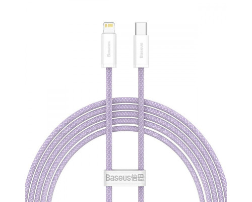 Кабель Baseus Dynamic Series Fast Charging Type-C to Lightning 20W (2m) purple