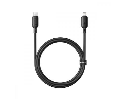 Кабель Baseus Silky Series Fast Charging Type-C to Lightning 20W (2m) black 2003000210934 6932172668778