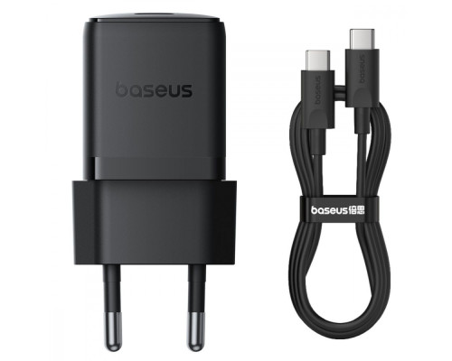 МЗП Baseus Palm Fast Charger Type-C 30W (With Cable Type-C to Type-C 60W 1m) black 2003000211016 6932172677398
