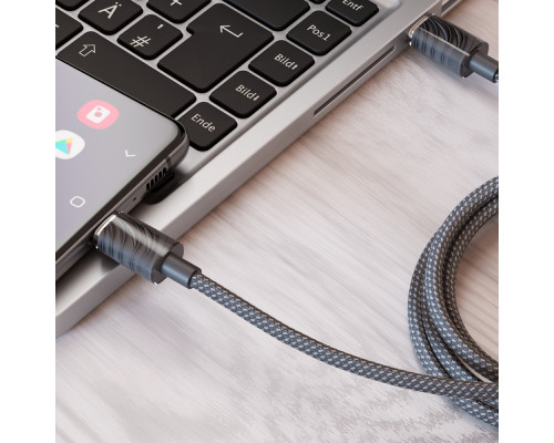 Кабель Proove Spectral Type-C to Type-C 60W (1m) black 2001001965402 6901116814106