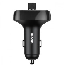 АЗП Baseus FM Launcher S-09 Lite 35W (PD+QC3.0) Type-C+2USB black 2003000211177 6932172643447