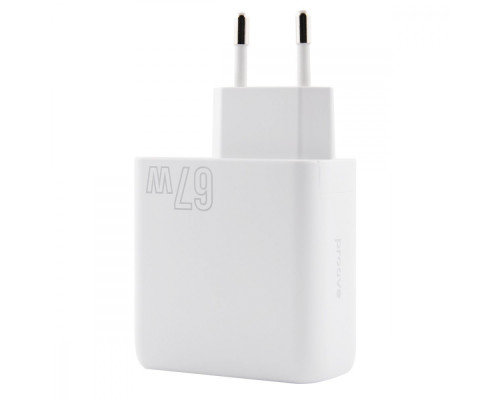 МЗП Proove Shot GaN 67W (2Type-C + USB) white 2001001314262 6901116123093
