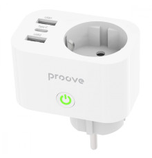 Розумна розетка Proove Rapid Smart Socket PD-02 EU 1AC white 2001001823429 6901114826224