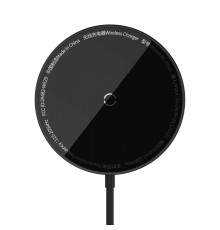 Бездротовий ЗП Baseus Simple Mini3 Magnetic Wireless Charger 15W black 2001000964222 6932172618643