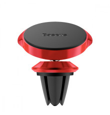 Автомобільний тримач Baseus Small Ears Series Magnetic Suction Bracket Air Outlet Type red