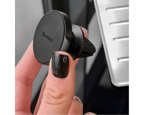 Автомобільний тримач Baseus Small Ears Series Magnetic Suction Bracket Air Outlet Type red