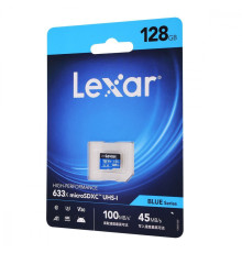 Накопичувач Micro SDXC Card LEXAR 633x (Class 10 UHS-I U3) 128GB