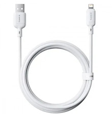 Кабель Baseus Silky Series Fast Charging Lightning 2.4A (2m) white 2003000230772 6932172668785