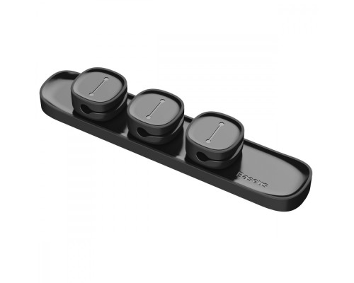 Тримач Baseus Peas Cable Clip black