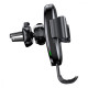 Тримач в машину з Бездротовим ЗП Baseus Gravity Car Mount (Air Outlet Version) 1.67A 10W black