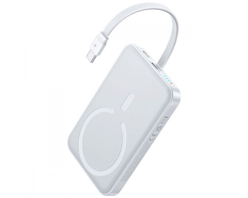 Портативна Батарея Baseus EnerFill FM11 with Built-in Type-C Cable 10000mAh 30W white 2003000306996 6953156211599