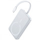 Портативна Батарея Baseus EnerFill FM11 with Built-in Type-C Cable 10000mAh 30W white 2003000306996 6953156211599