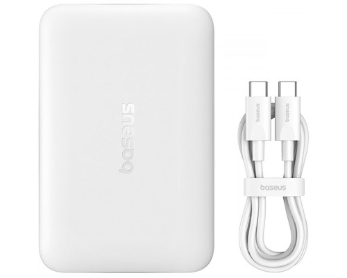 Портативна Батарея Baseus EnerFill FM11 with Built-in Type-C Cable 10000mAh 30W white 2003000306996 6953156211599