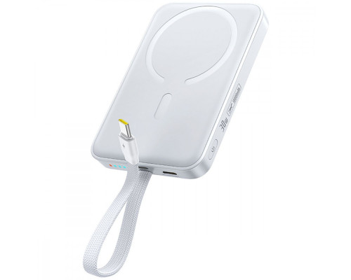 Портативна Батарея Baseus EnerFill FM11 with Built-in Type-C Cable 10000mAh 30W white 2003000306996 6953156211599