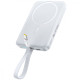 Портативна Батарея Baseus EnerFill FM11 with Built-in Type-C Cable 10000mAh 30W white 2003000306996 6953156211599