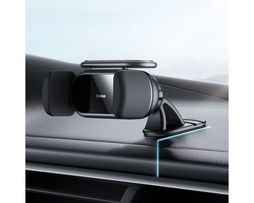 Тримач в машину Baseus Steel Cannon pro Solar Electric black