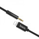 Кабель AUX Hoco UPA13 Lightning to 3.5mm Jack (1m) black