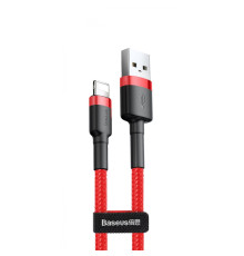 Кабель Baseus Cafule Lightning 2.4A (1m) red