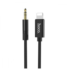 Кабель AUX Hoco UPA13 Lightning to 3.5mm Jack (1m) black