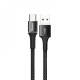 Кабель Baseus Halo Data Type-C 3A (1m) black