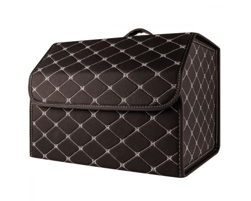 Органайзер у багажник автомобіля 40см*30см*30см brown beige 2001001972349