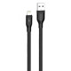 Кабель Proove Flat Out Lightning 2.4A (1m) black