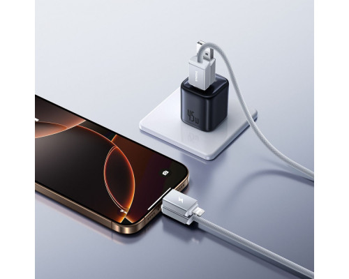 Кабель Baseus Versatile Two-for-Two Fast Charging Cable USB+Type-C to Type-C+Lightning 60W 2m black 2003000231205 6932172684686