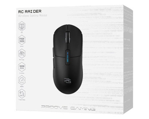 Бездротова ігрова миша Proove Gaming RC Raider 8K black 2003000258875 6901114951049