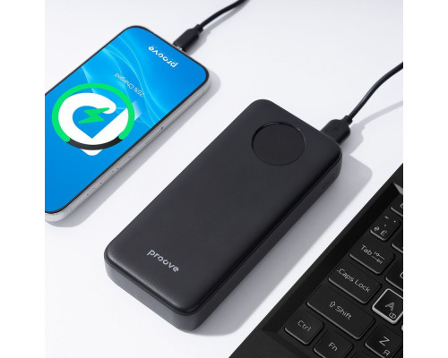 Портативна Батарея Proove Illuminator SE 22.5W 20000mAh black 2003000150421 6901115991402
