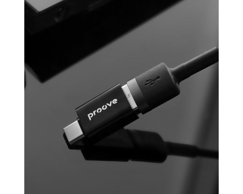 Перехідник OTG Proove Extension USB to Type-C black