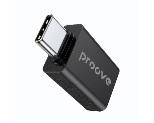 Перехідник OTG Proove Extension USB to Type-C black