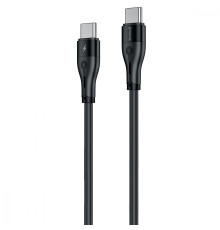 Кабель Proove Soft Silicone Type-C to Type-C 60W (2m) black 2003000247534 6901119483361