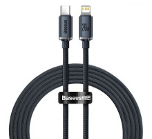 Кабель Baseus Crystal Shine Series Type-C to Lightning 20W (2m) black 2001000509829 6932172602772