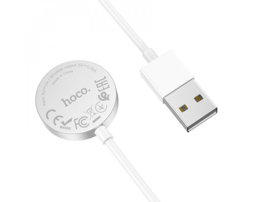 Бездротовий ЗП Hoco CW39 iWatch USB white