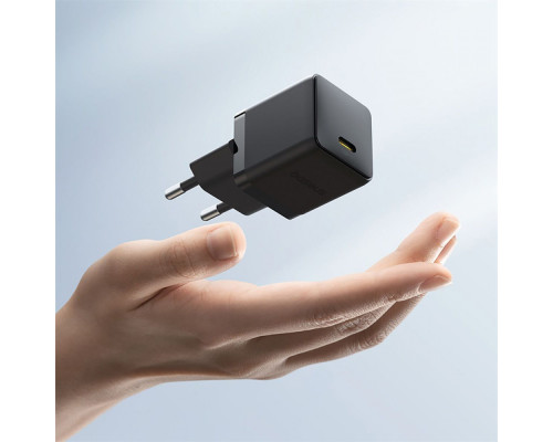 МЗП Baseus Palm Fast Charger 20W (Type-C) + Кабель Type-C to Lightning 20W (1m) white 2003000306927 6932172696702