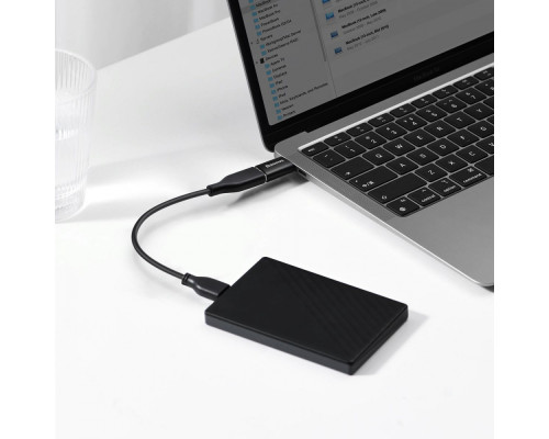 Перехідник Baseus Ingenuity Mini OTG USB 3.1 to Type-C blue