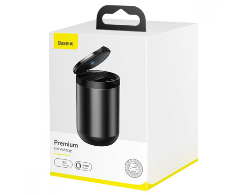 Автомобільна попільничка Baseus Premium Car Ashtray (2 Series) black 2001001980238 6932172648206