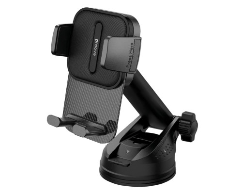 Автомобільний тримач Proove Carbon Clamp Suction Type Car Mount black 2003000298796 6901115681686