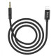 Кабель AUX Hoco UPA13 Lightning to 3.5mm Jack (1m) black