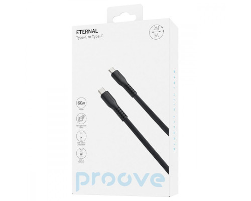 Кабель Proove Eternal Type-C to Type-C 60W (2m) light blue 2001001965341 6901119135222