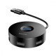 USB-Хаб Baseus Round Box Type-C to USB 3.0 + 3USB 2.0 gray