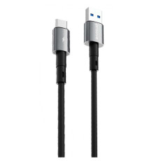 Кабель Proove Silicraft USB to Type-C 3A (1m) black 2003000244038 6901119500624