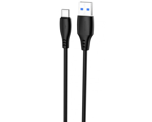 Кабель Proove Simple Silicone USB to Type-C 3A (2m) black 2003000244076 6901119760943