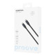 Кабель Proove PowerFull Type-C to Type-C 100W (1m) black