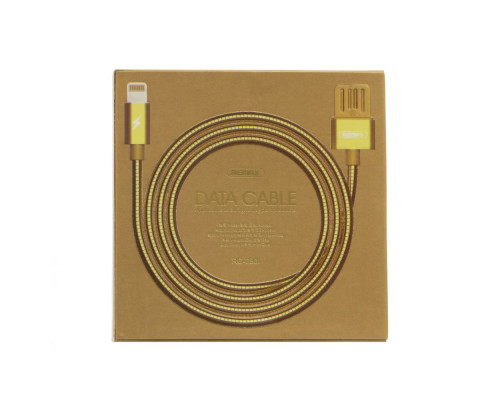 Кабель USB Remax RC-080i Silver Serpent Lightning Колір Чорний 6954851276203