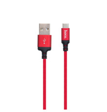 Кабель USB Hoco X14 Times Speed Type-C Колір Червоно-Чорний 6957531062875